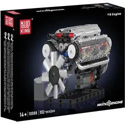 Mould King V8 Motor (Elektrisch) - Klemmbausteine