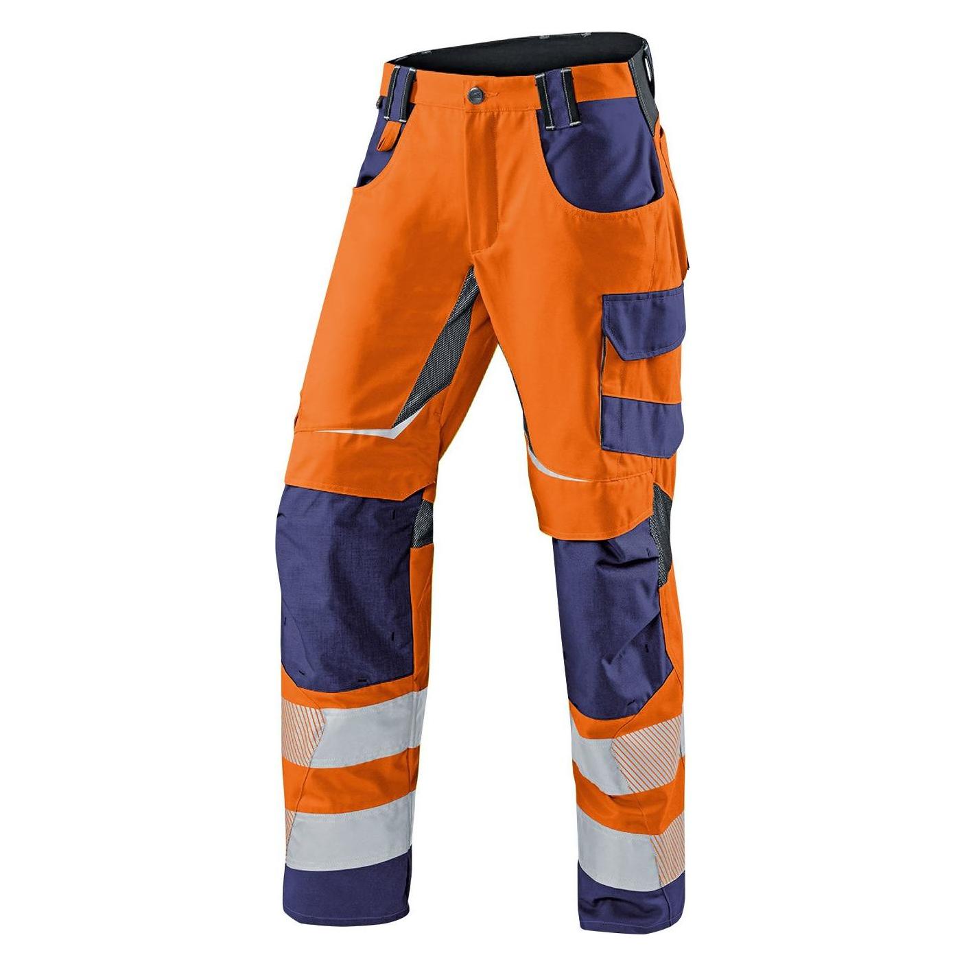 Kübler Sommerhose REFLECTIQ PSA 2 warnorange/dunkelblau Form 2407 Grösse 54 (54) (210141)