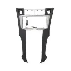 CHINA Radio Doppel 2-DIN Radioblende für Toyota Yaris 2006->2011 silber 47.053