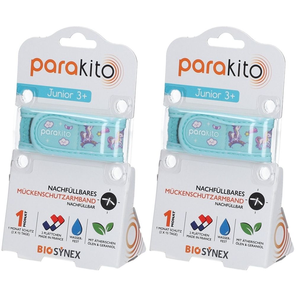 2x Para Kito Mückenschutz Armband Kids 2x1 St