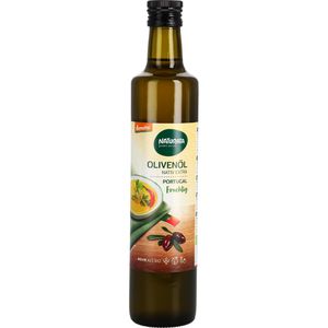 Naturata Olivenöl Risca Grande, extra nativ demeter, BIO, aus Risca Grande in Portugal, in der Glasflasche, 0,5 Liter