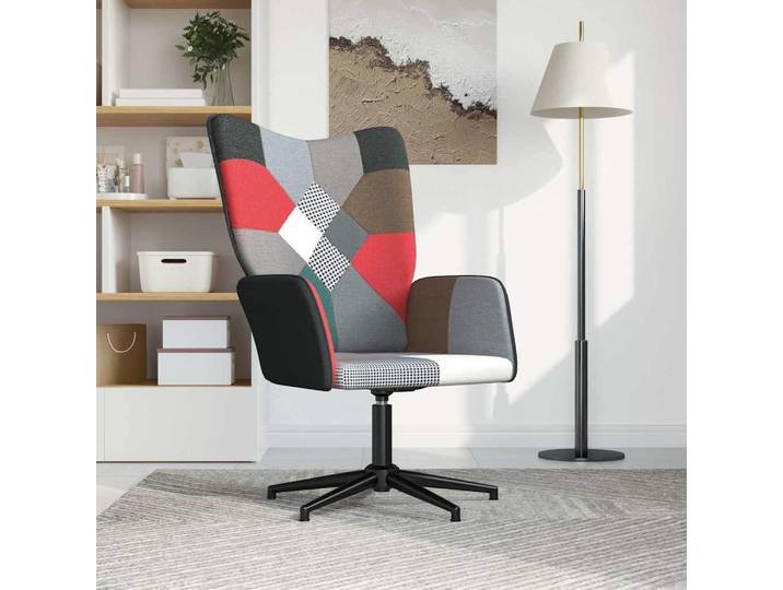 vidaXL Relaxsessel Patchwork Stoff