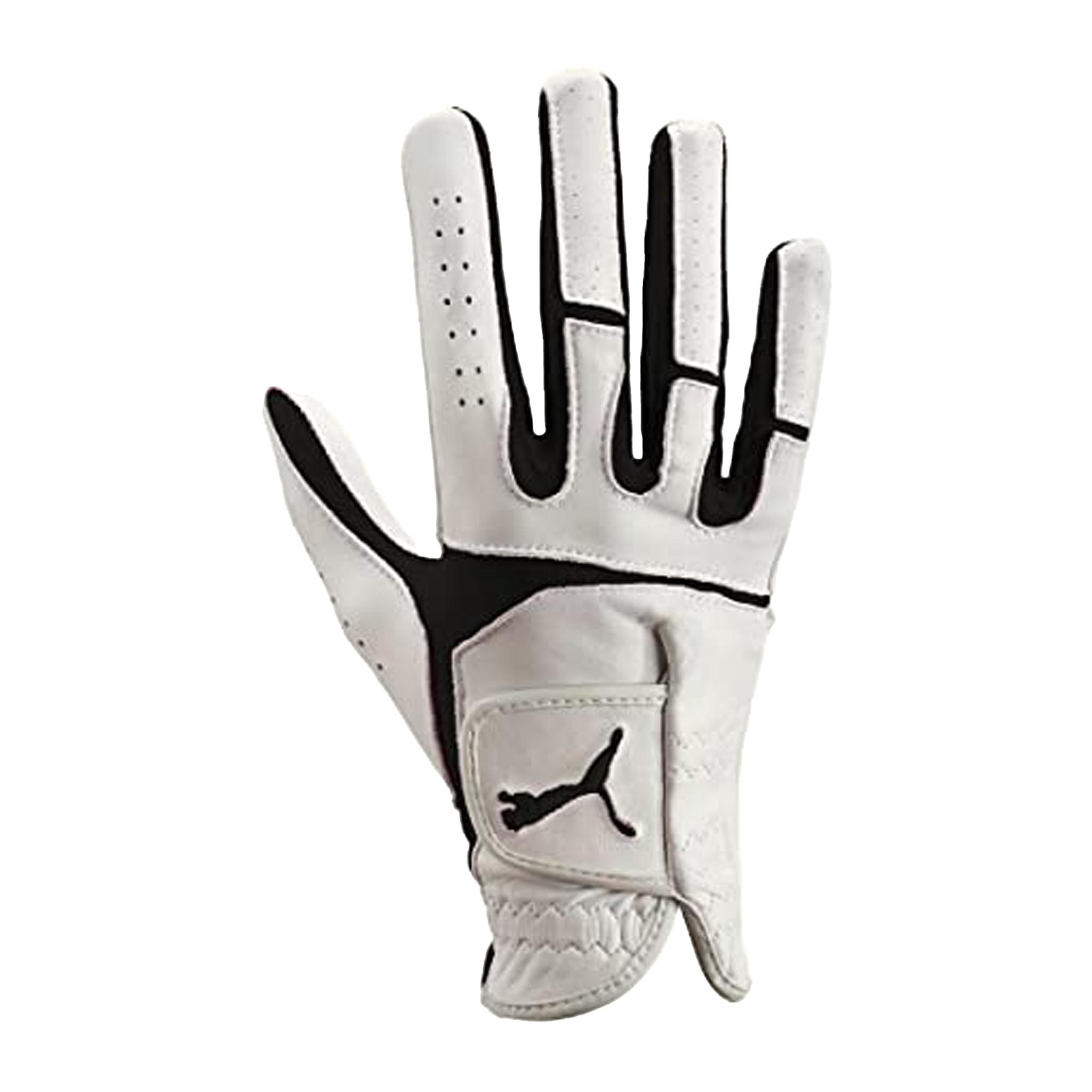 Puma Rechterhand Leren Flex Lite Performance Golfhandschoen Dames Wit 908184 01
