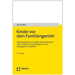 Kinder vor dem Familiengericht, Fachbücher von Rainer Balloff