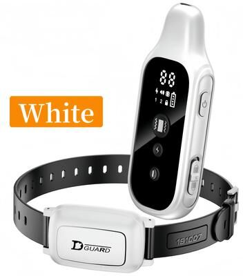 Uplift Essentials Remote Pet Training & Communication Collar white