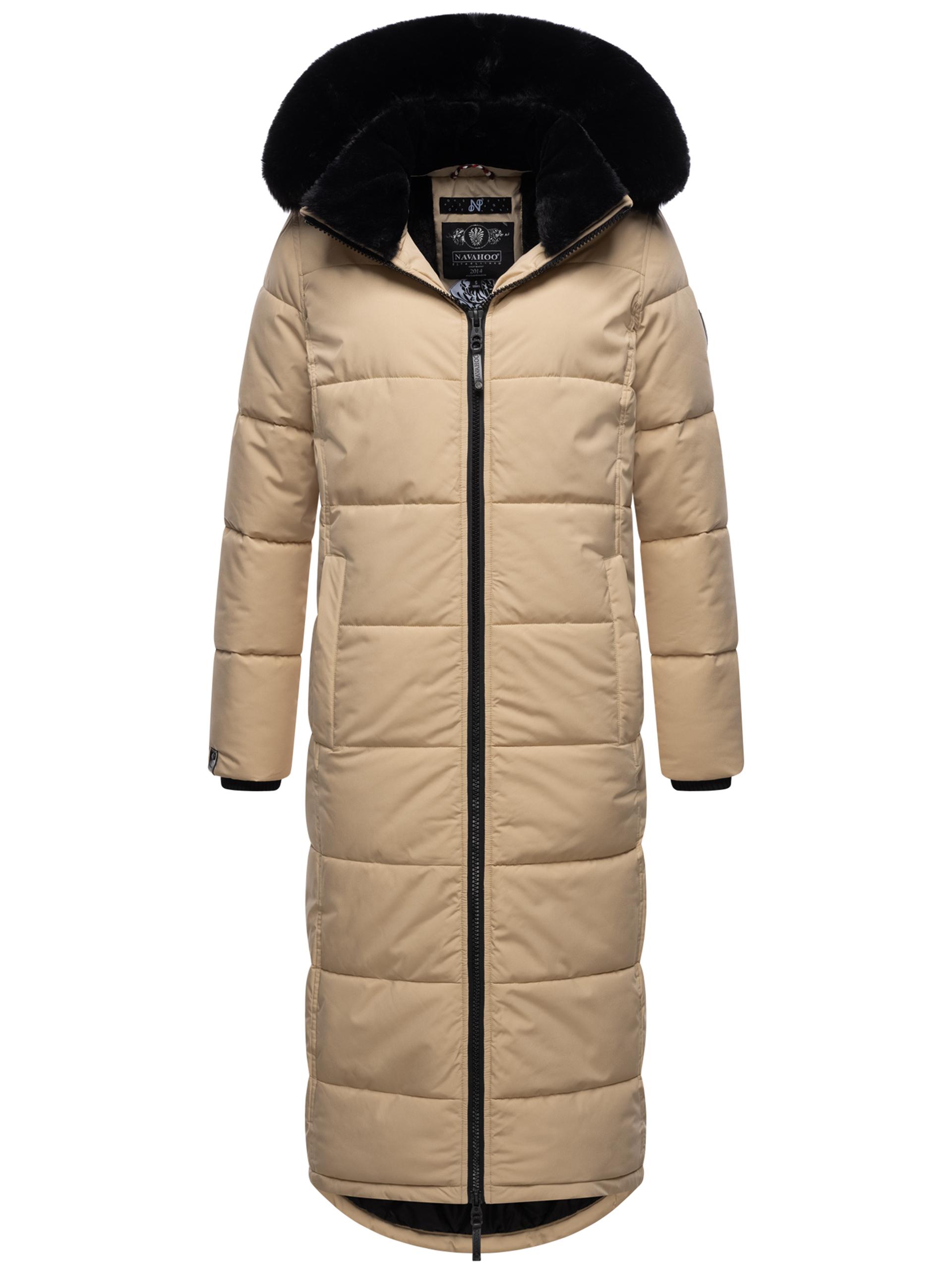 Navahoo Damen Winterjacke Knuddelfee – Extra Lang & Kuschelig Warm