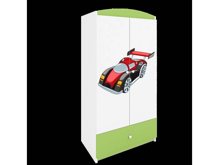 KINDERKLEIDERSCHRANK Rennwagen