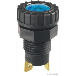 HERTH&BUSS Kontrollleuchte schwarz/blau - 85781160 - schwarz/blau