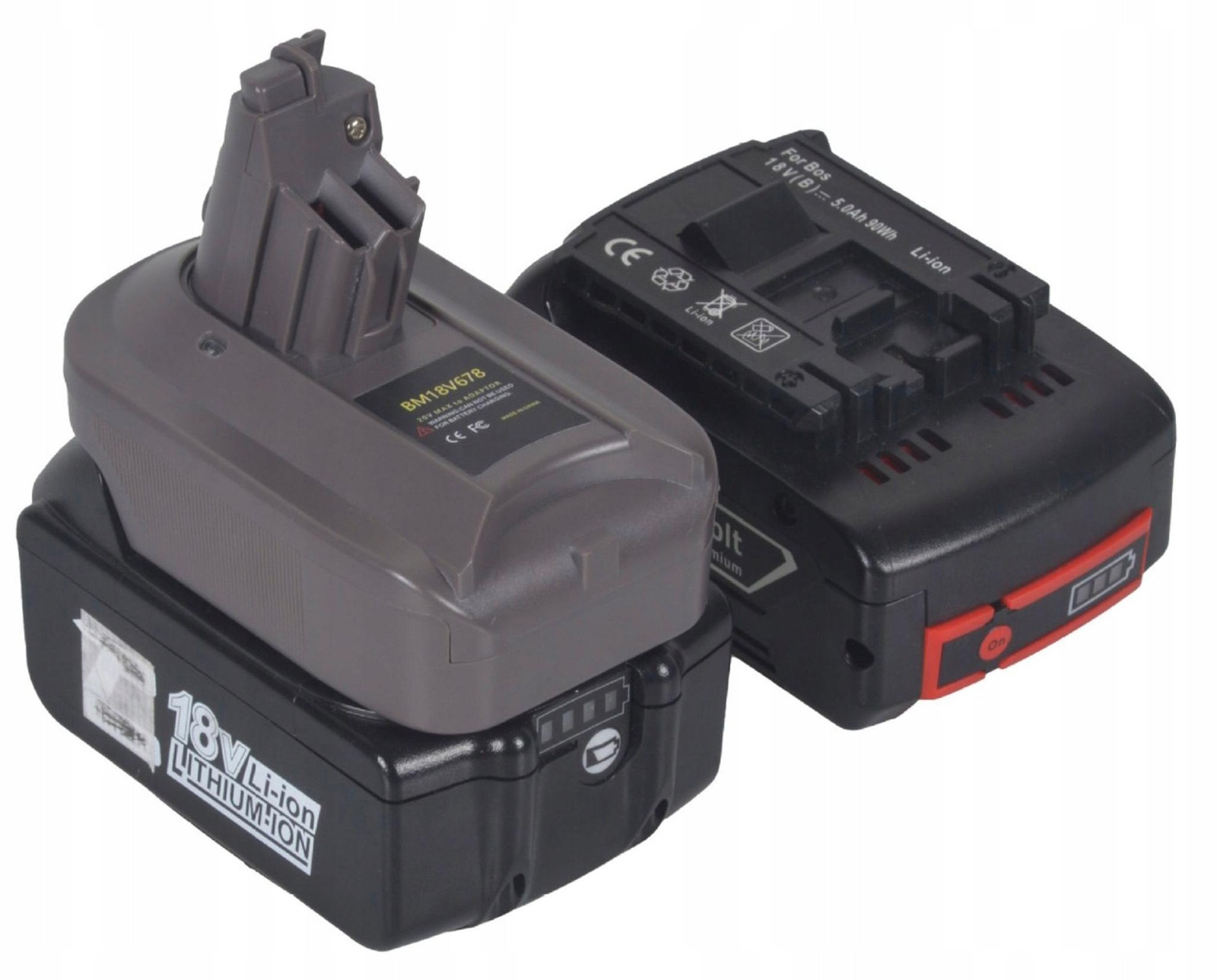 ROSFIX adapter voor Dyson V6, V7 en V8 accu