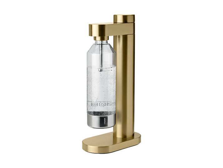 Stelton Machine à eau gazeuse Brus Brushed brass