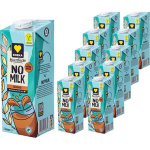 Edeka Haferdrink aus europäischem Hafer, No Milk Schoko, je 1 Liter, 10 Stück