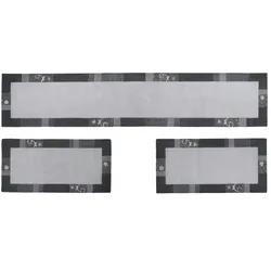 THEKO Wollteppich  Royal Ganges , silber , Wolle , Maße (cm): B: 70 H: 1,3