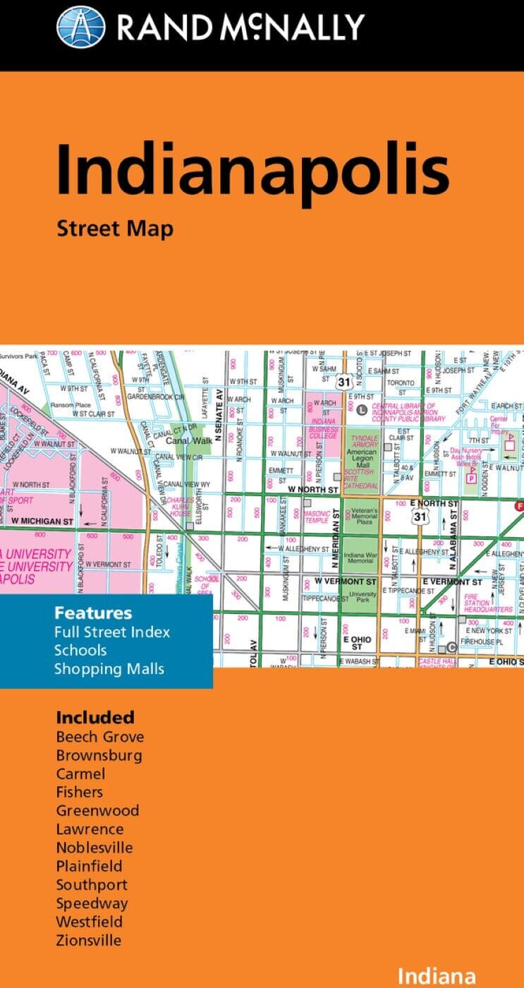 Indianapolis, Indiana   Rand McNally
