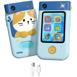 Xrec Digital Camera 48mp BLS-I9 Blue Cat