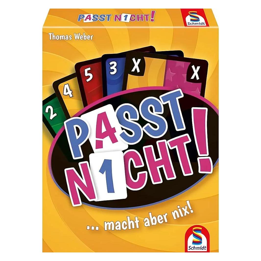 Schmidt Spiele Passt nicht! (Deutsch, Englisch, Französisch, 2 - 6 Spieler) (75054)