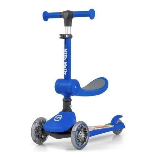 Mally Kinder Dreirad Roller Fuzzy Blau Milly (5753)