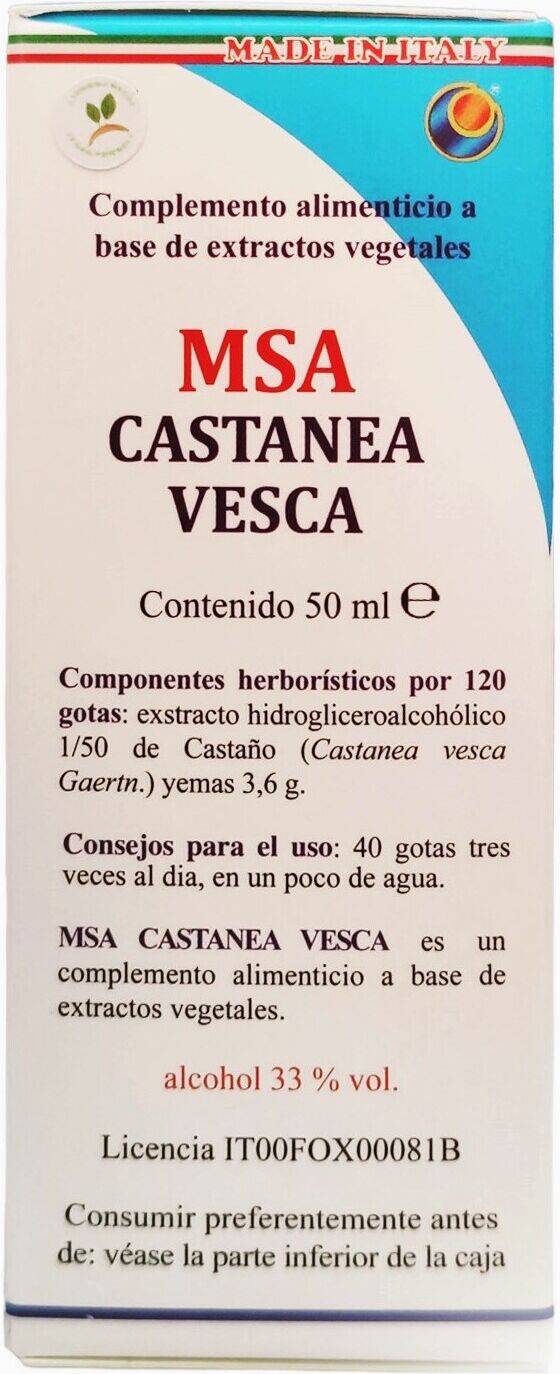 Herboplanet Msa Castanea Vesca Buds 50 ml