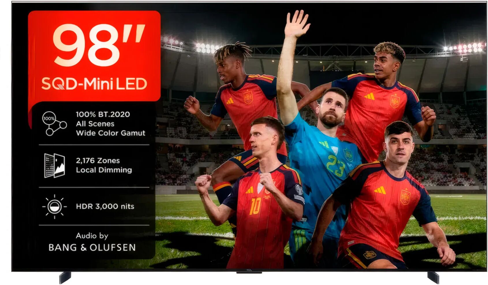 TCL 98C7L Negro / Televisor Smart Tv 98" / 4K Uhd Sqd-Mini Led