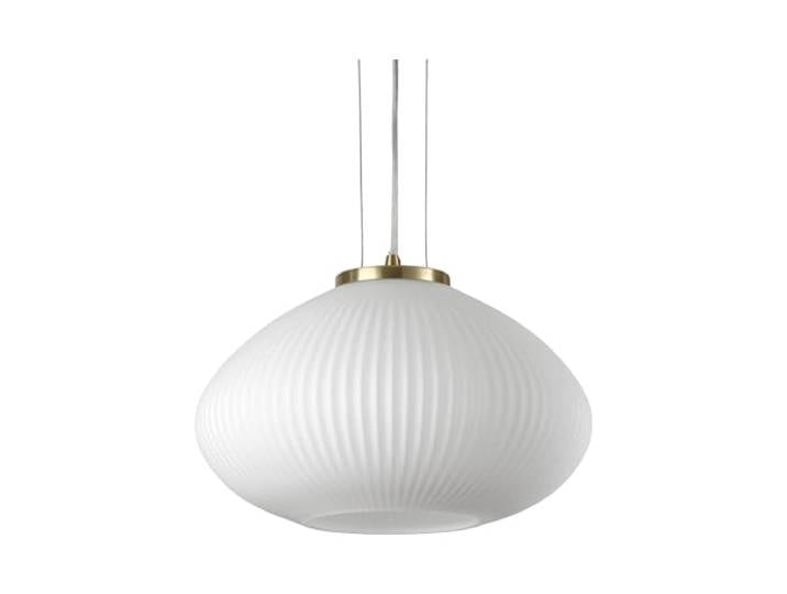 Ideal Lux PLISSE Globe Dome Pendelleuchte Messing 35cm