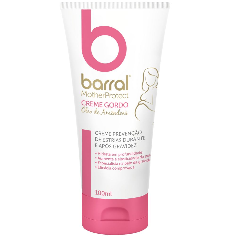Barral Crema Ultra Rica Motherprotect con Aceite de Almendras Dulces 100mL