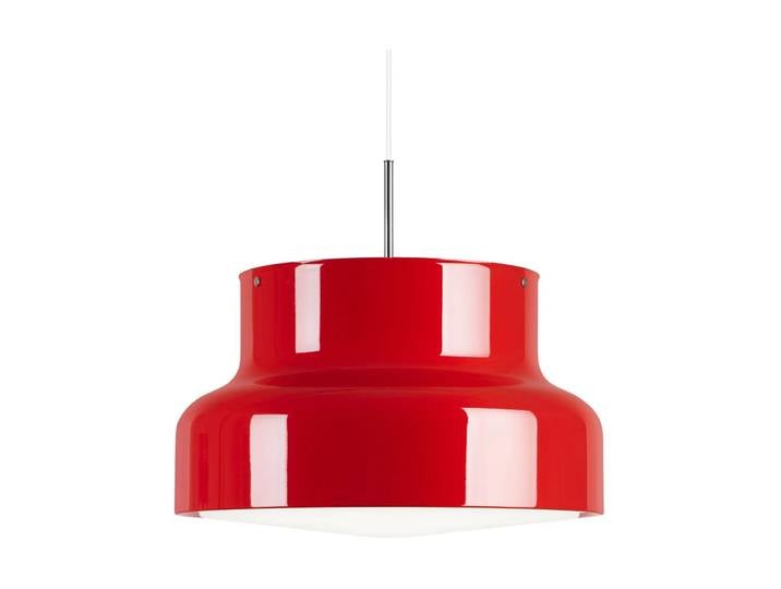 Ateljé Lyktan Lampe Bumling grand 600 mm Rouge-verre opale