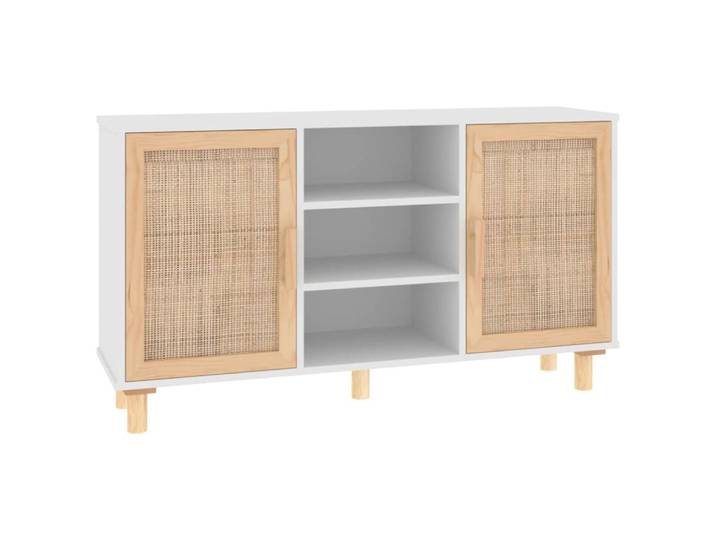 Buffet bahut commode armoire 105 x 30 x 60 cm bois blanche
