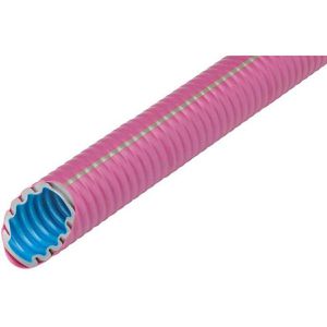Fränkische Leerrohr FFKuS-EM-F, ungeschlitzt, M25, Ø 25 mm, Wellrohr, Druckfestigkeit 750N/5cm, 50 m