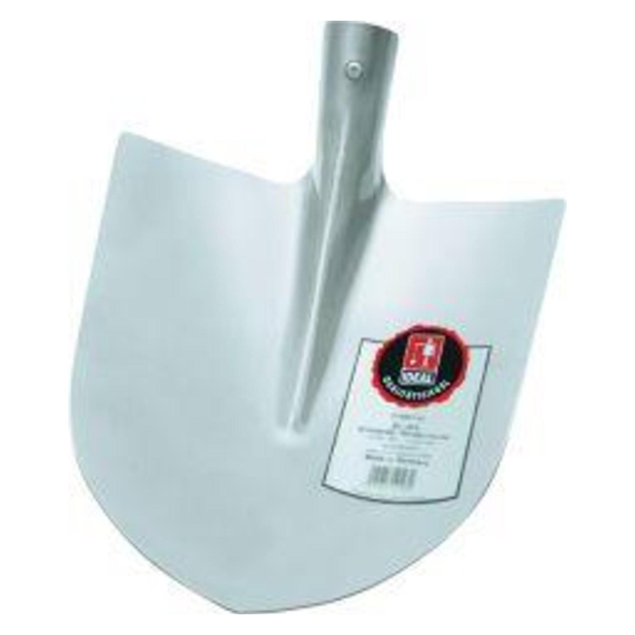 Ideal Idealspaten 818425 Frankfurter Schaufel,Blattmass mm: 300 x 270,silber pulverbeschichtet (4005827000055)