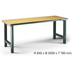 Hazet 130-1 Werkbank Buchenholz, Stahl