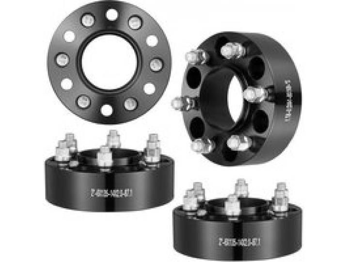 VEVOR Spurverbreiterungen, 2 Zoll 6 x 5,3 Zoll Radadapter, 6 Radbolzen, geschmiedetes Distanzstück, 87,1 mm Bohrung, nabenzentrische M14 x 2 Bolzen, Ford Expedition, F150, Lincoln Navigator
