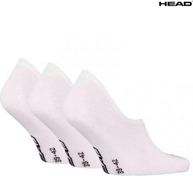 Pack 3 Calcetines Deportivos Invisibles Head 2 39-42 Unisex