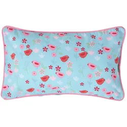 KISSENHÜLLE Vögel & Blumen 30/50 cm