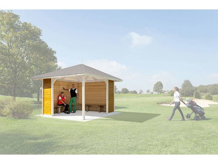 Weka Sitzgelegenheit für Gartenoase 651 Grösse 1