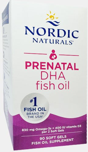 NORDIC NATURALS PRENATAL DHA NORDIC 90 CAPSULAS