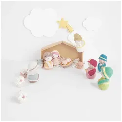 Rico Ricorumi Set 20er "Weihnachtskrippe", Garn + Wolle, Beige