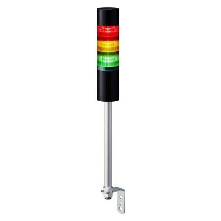 RS PRO LED Signalturm 3-stufig Linse Gelb, Grün, R (145715)