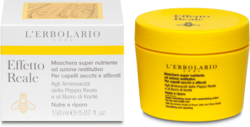 L'Erbolario Effetto Reale pflegende Haarmaske 150 ml
