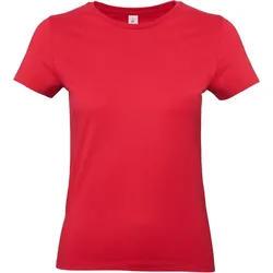 B&C Schweres Damen T-Shirt #E190 TW04T red L