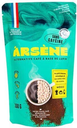 arsene Arsène – Entkoffeinierter Lupinenkaffee, Gemahlen, 250 G - MaxiCoffee