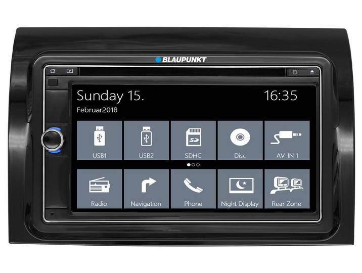 Blaupunkt Blaupunkt Camper 690 DAB D8 2-DIN Car-Multimedia (6,75) Fiat Ducato Autoradio