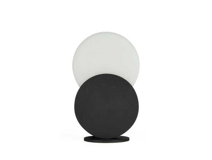ENOstudio - Lampe de table Duo - Noir - Aluminium anodisé - Designer Jordi Lopez