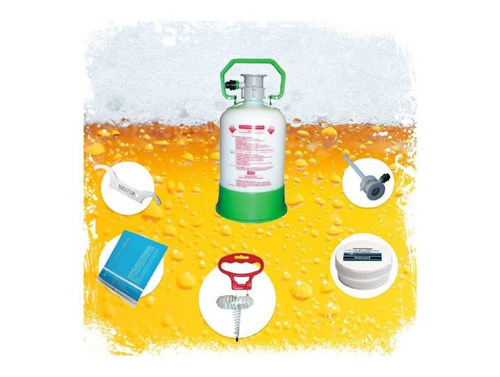 ich-zapfe Bierzapfanlage Reinigungsset Easy, TM-Desana Max,Reinigungsbürste:Flach und Kombi