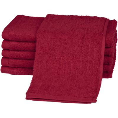 Gästehandtuch ROSS "Premium", rot (granat), B:30cm L:50cm, Frottier, Obermaterial: 100% Baumwolle, Handtücher, 100% Baumwolle