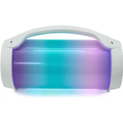 Bigben Party Lite Lautsprecher (10.20 h), Bluetooth Lautsprecher, Weiss