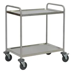Novocal SE2-85 Mehrzweckwagen 2 Böden Etagenwagen Mehrzweckwagen, 2 Fachböden, 800x500 mm