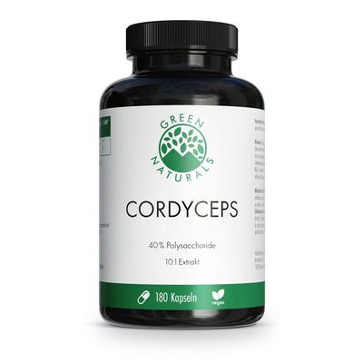 Green Naturals Cordyceps sinensis Kapseln 180 St