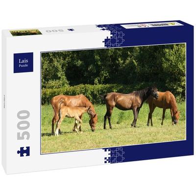 Lais Puzzle Pferde 500 Teile