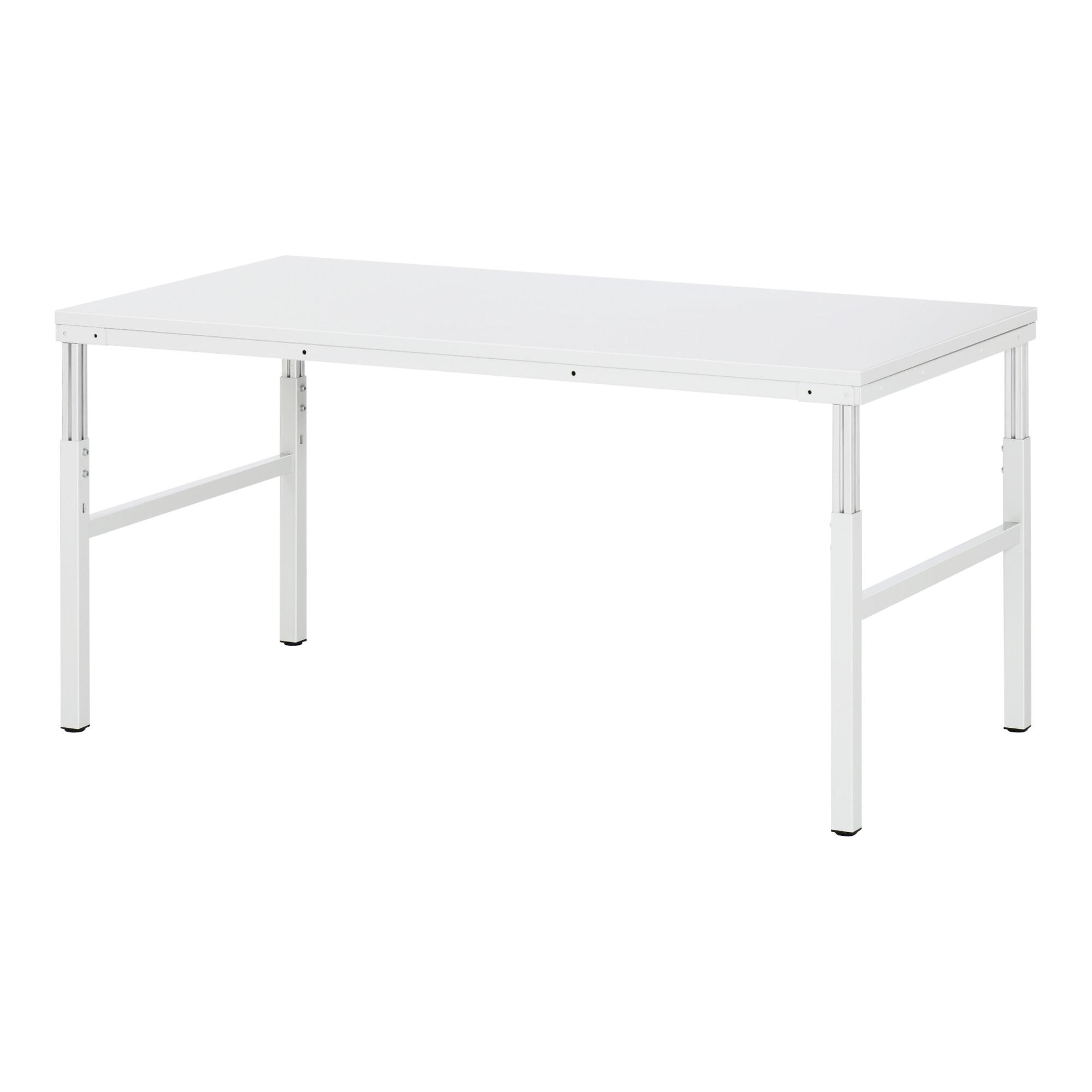 Rau Basis-Arbeitstisch Hartlaminat BxTxH 1800x900x650-1000mm (E-B-AT-1800-900H.12)