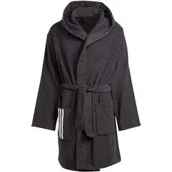 ADIDAS Herren Mantel Bademantel, Größe S in Schwarz Schwarz
