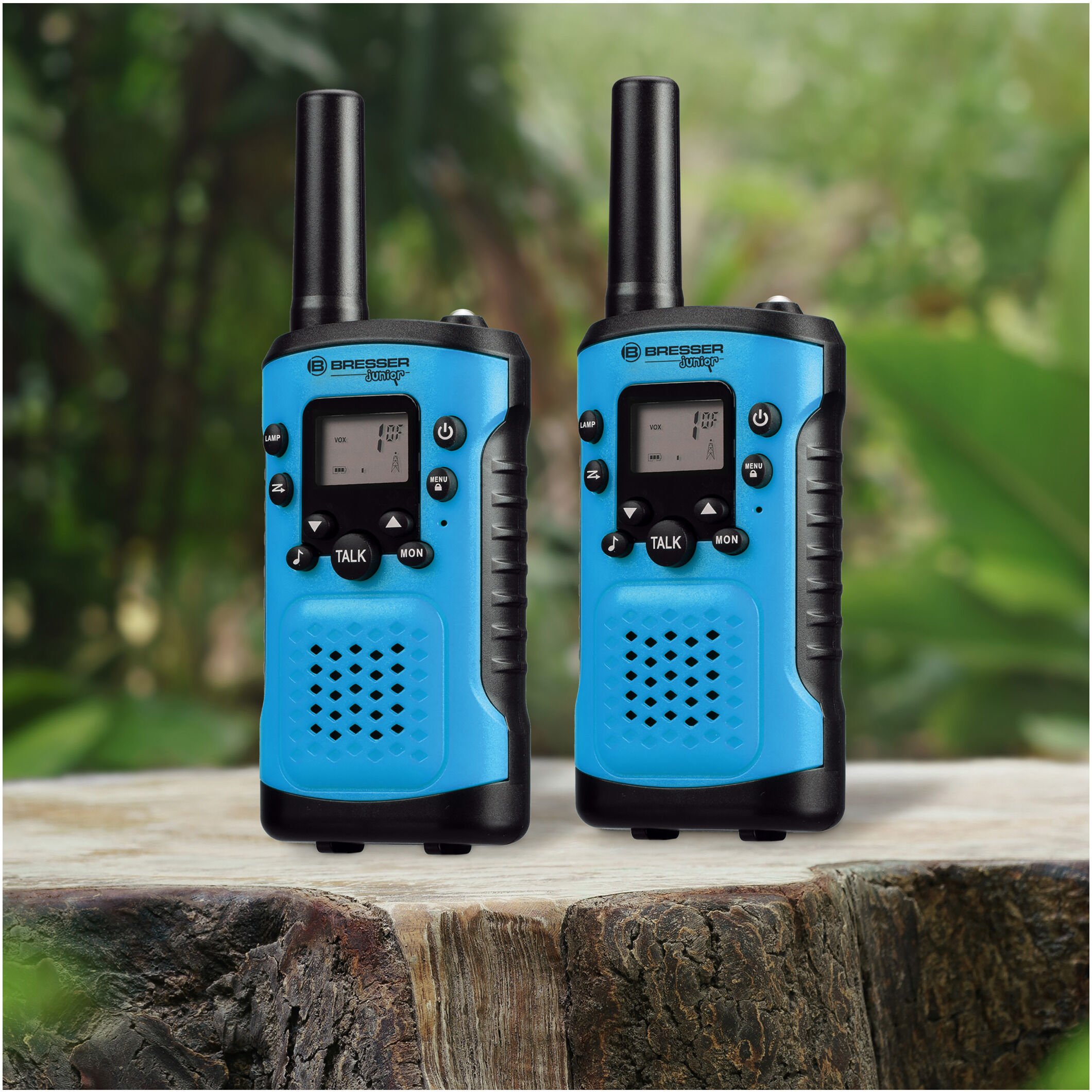 BRESSER JUNIOR Kinder Walkie Talkie, 2 Stück